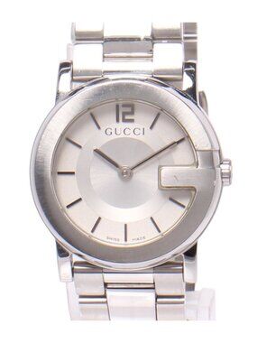 Gucci Watch G Round Quartz White